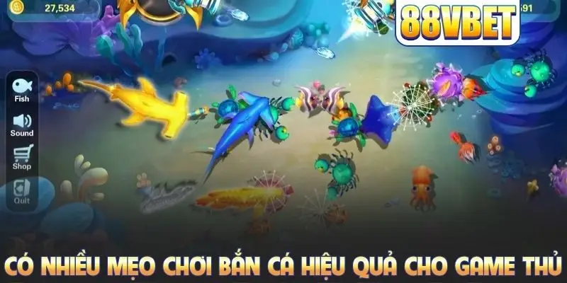 Có nhiều mẹo chơi bắn cá hiệu quả cho game thủ