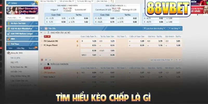 Tìm hiểu kèo chấp là gì